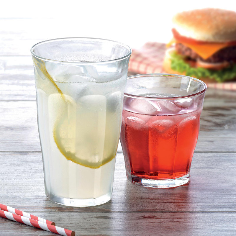 12.67ml Highball Glass Set, Grey