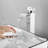 Single-handle Bathroom Faucet with Drain Assembly-115245161