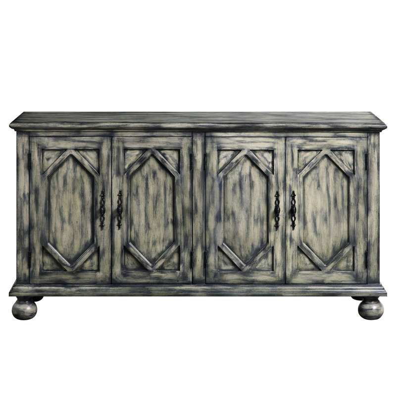 Armoire rustique grise avec amplement d'espace intérieur - Rangez facilement vos objets de style moderne et pratique