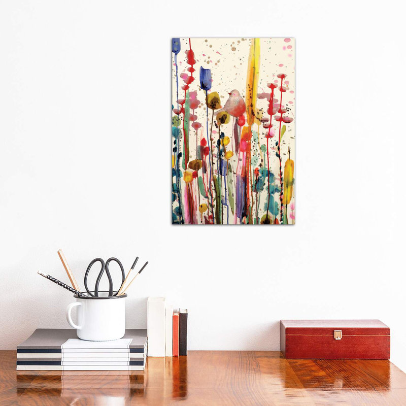 «Ce doux matin» par Sylvie Demers - reproduction d'art, H 18 po x l 12 po x 1,5 po, Toile tendue