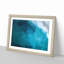 Wave Against Swanbourne Beach in Abstract - Picture Frame Graphic Art Print-55761605-55761604