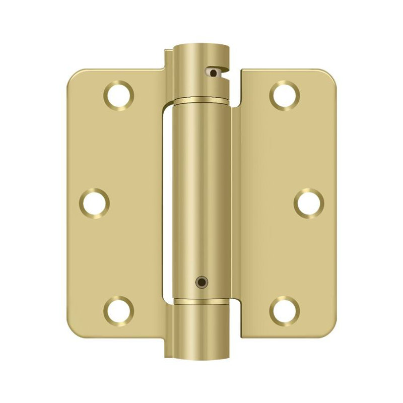Steel Hinge, Polished Brass / Brushed Brass