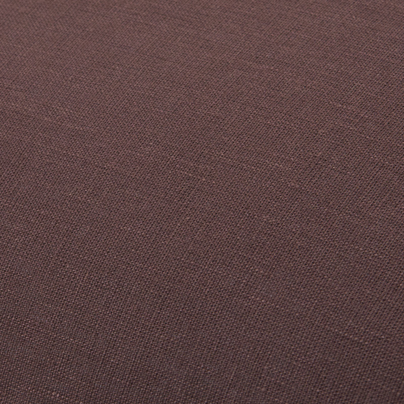 Dilip Accent Pillow, Square 18", Polyester, Dark Brown