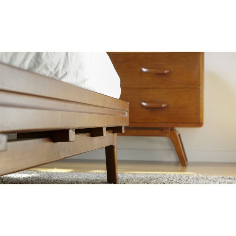 Tango Solid Wood Bed, California King