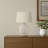Baird Ceramic & Ivory / Cream Shade Table Lamp, 25.86'' H X 16.84'' W X 16.84'' D