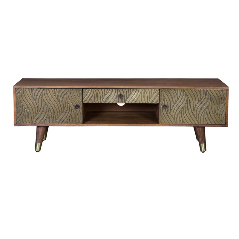 Mia Unfinished TV Stand for TVs up to 65"