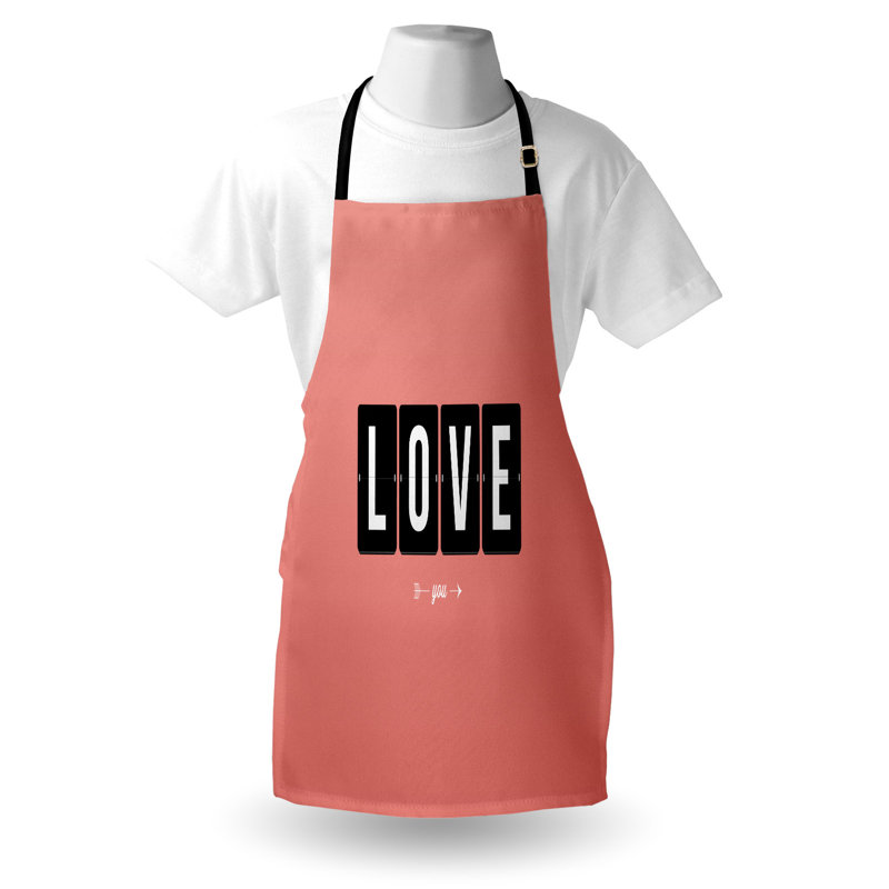 No Pattern Bib Apron