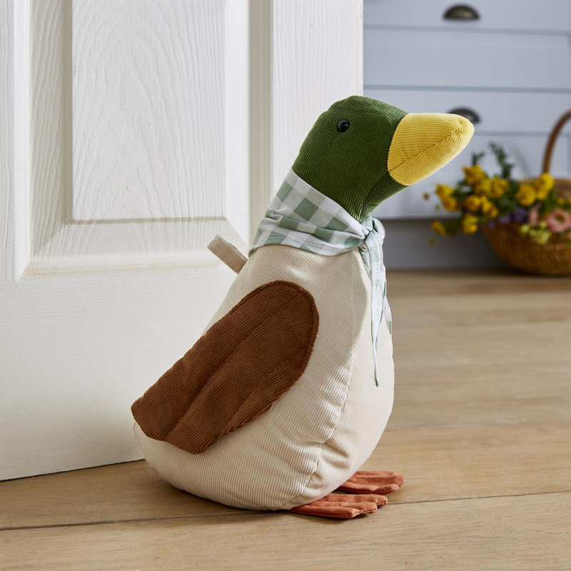 Mallard Fabric Floor Door Stop
