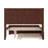  Nantucket Solid Wood Platform Bed with Matching Footboard & Trundle-96140456-96140457