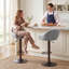 Swivel Upholstered Bar Stool