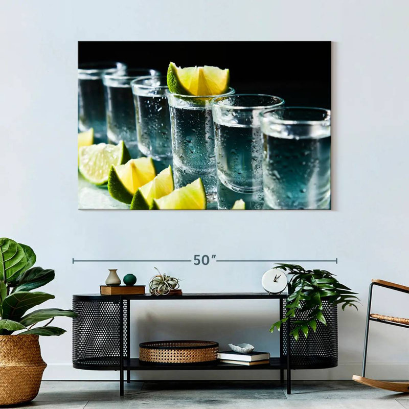 Yarlin Lime Tequila Drinks, 32" H x 48" W