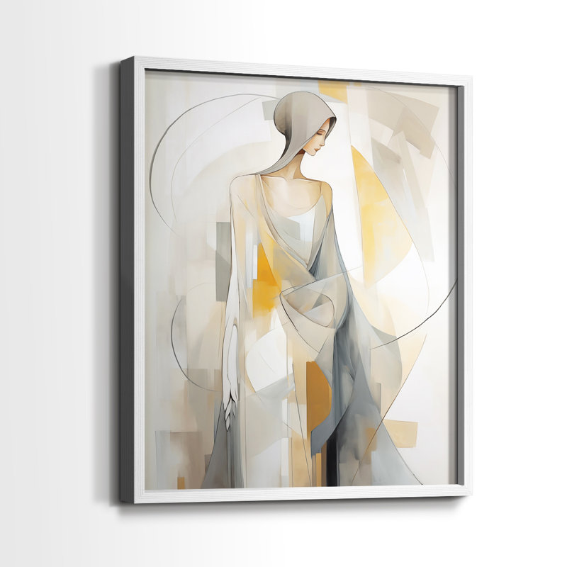 WOMEN Series CXLV III - reproduction encadrée de qualité supérieure - prête à être accrochée - aucun clou requis