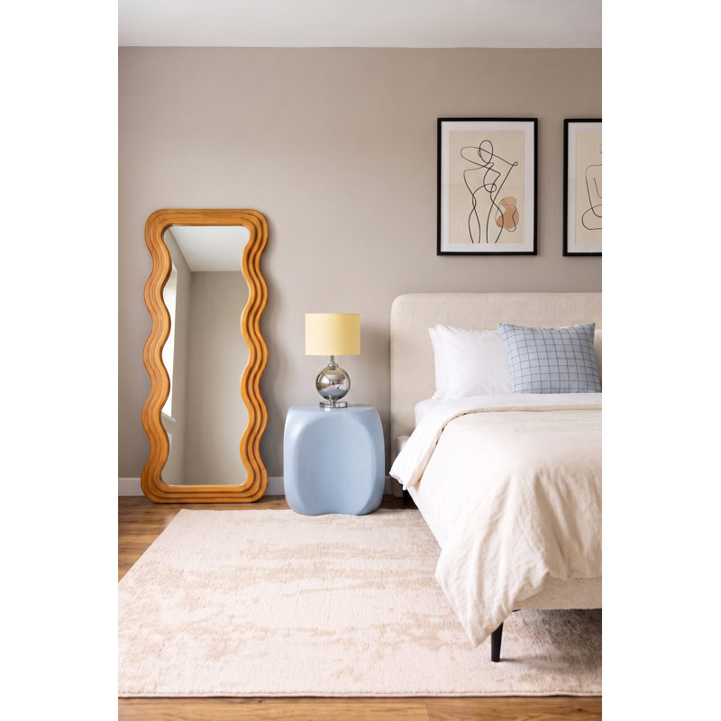 Tapis Vail Neutral Plush Shag couleur ivoire/beige, 5'0" x 8'0"