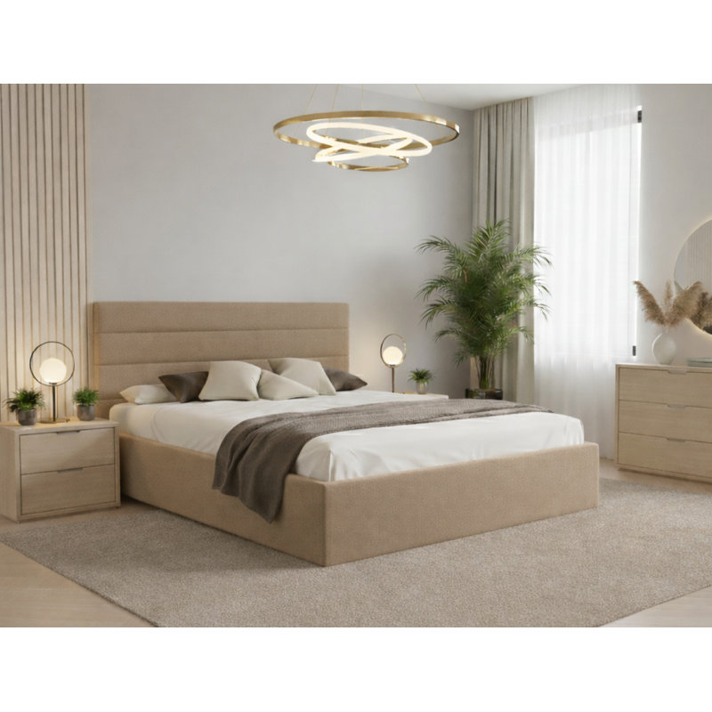 Upholstered Ottoman Storage Bed