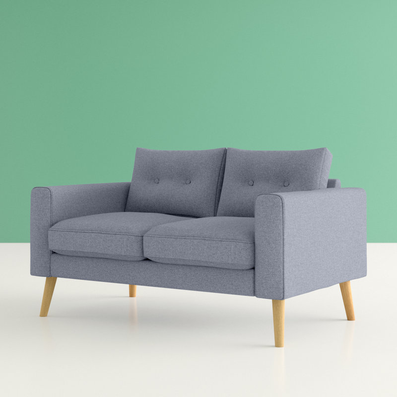 Carrera Linen Loveseat