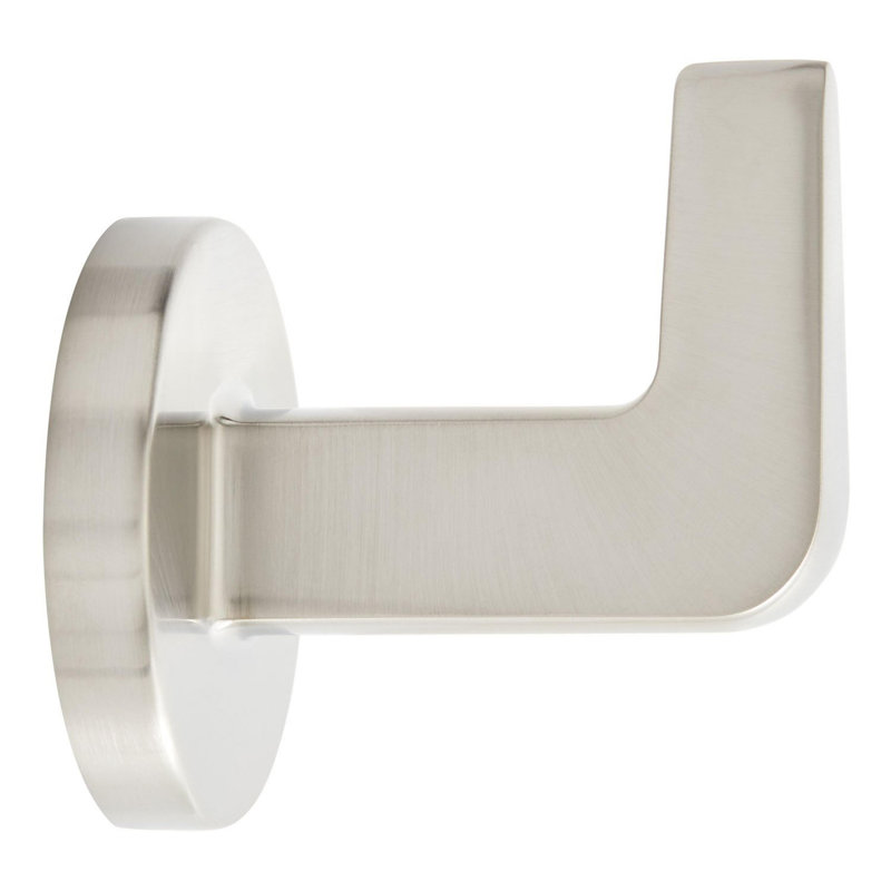 Drea Wall Mounted Robe Hook, Brushed Nickel
