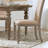 Jahmyia Polyester Wing Back Side Chair Dining Chair