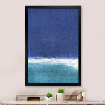 Art moderne gris et bleu II 2FDP47762