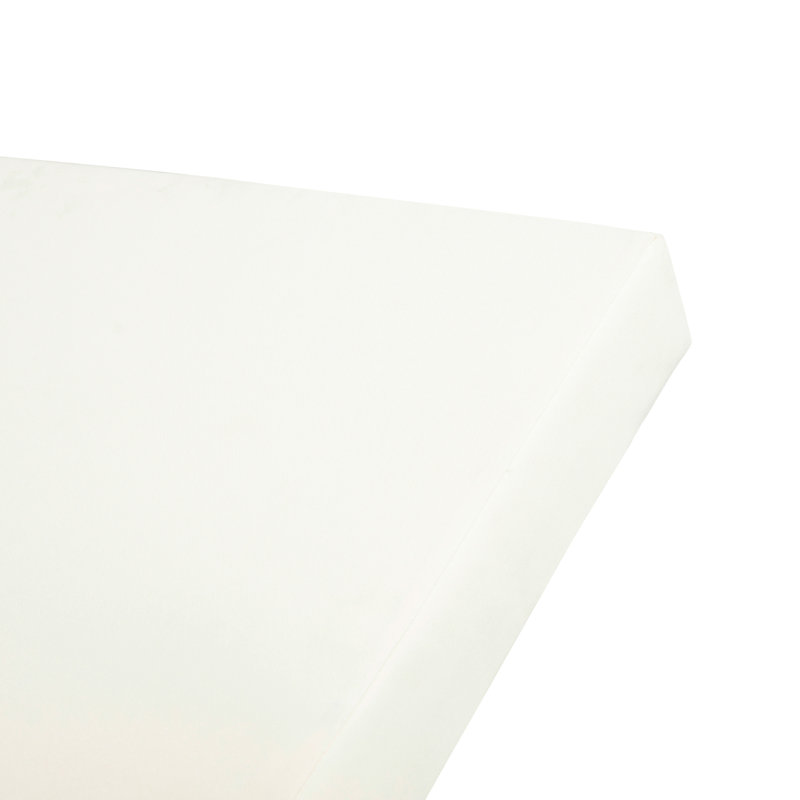 / Chaise Lounge Lumbar Resting Cushion - Water-, 27.75W X 78.16D 3.95H, Cream, Foam Filled Outdoor Shoulder