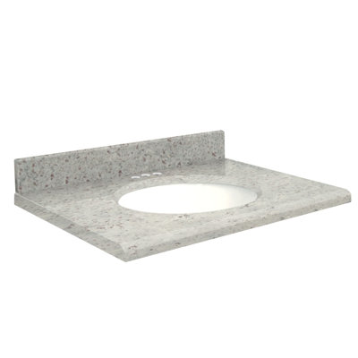 Dessus de salle de bain simple 49 po meuble-lavabo