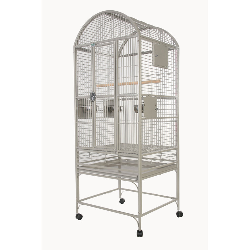 Medium Dome top Cage Platinum by A&E, Platinum
