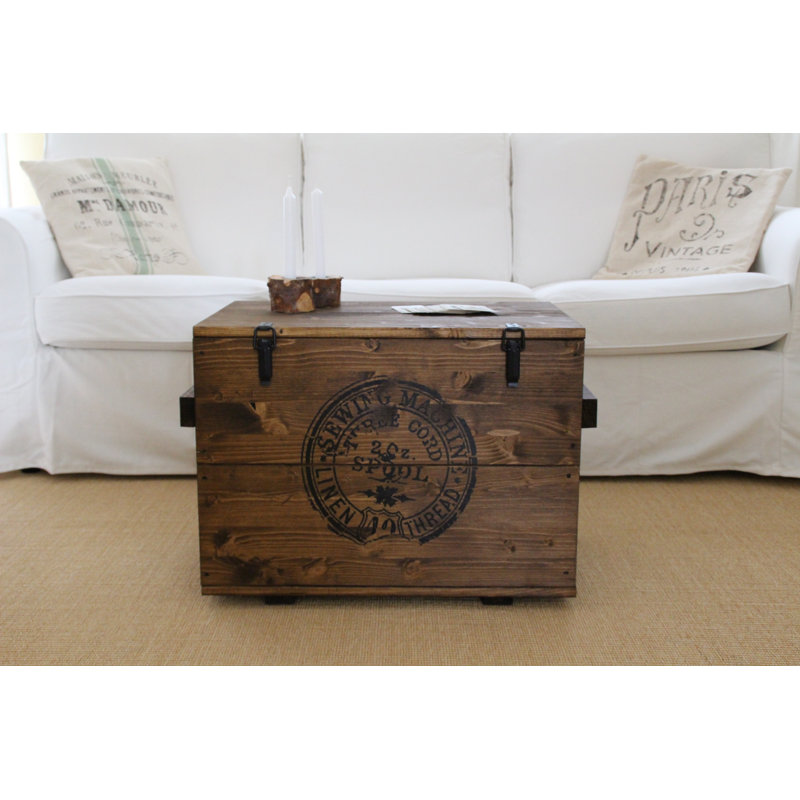 Terence Solid Wood Coffee Table