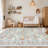 Floral Washable Area Rug Vintage Large Rugs for Living Room Soft Non-Slip Carpet Indoor Floor Stain Resistant Carpets for Bedroom Dining Room Farmhouse Nursery Home Office-734793272-732816746