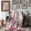 Motifs multicolores - couverture Sherpa de qualité supérieure 1 pièce-101343198