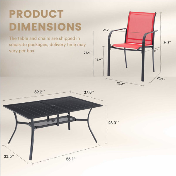Dimensions du produit