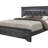 Shaker Grey Bed With LED-94681857-94681856