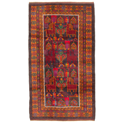 Wigley Black Rug 3'6" x 6'2"