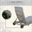 Outdoor PE Wicker Chaise Lounge - 5-Level Adjustable Backrest, Cushioned Pool/Patio Sun Lounger with Wheels for Easy Movement-1735309146