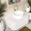 Meuble-lavabo et lavabo Modern White