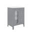 Meuble-lavabo 24 po avec tablette interne personnalisable, 2 tiroirs et une porte simple-2097934680