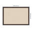 Tableau magnétique en tissu encadré, 39 x 27 cm, motif tissé neutre, pour l'organisation murale-818737530
