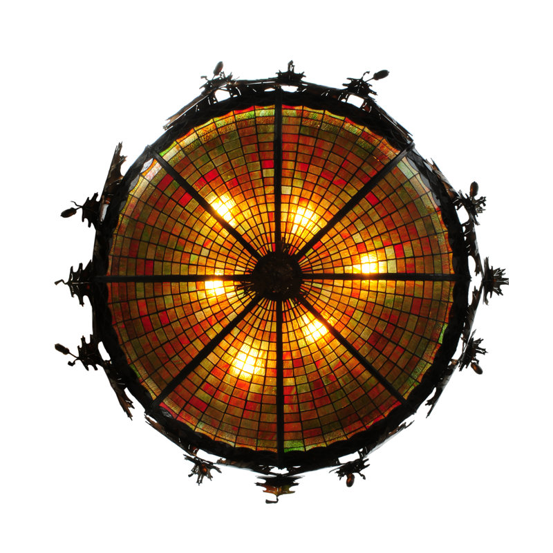 Greenbriar 6 - Light Semi Flush Mount