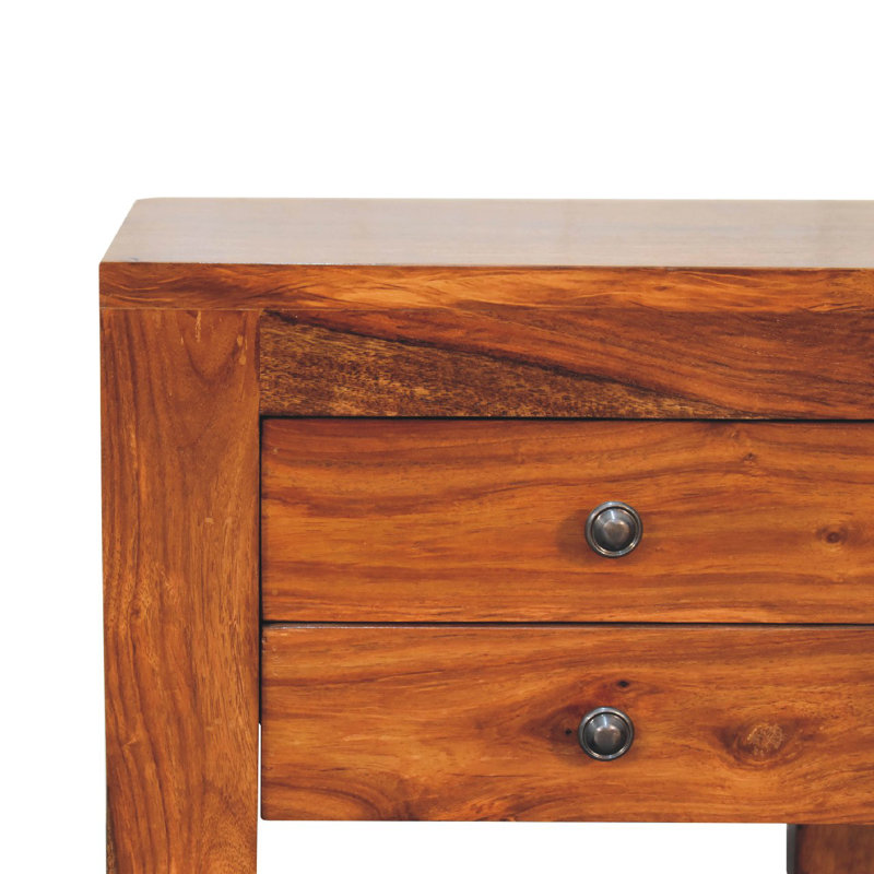 Skerry 40cm W Solid Wood Bedside Table