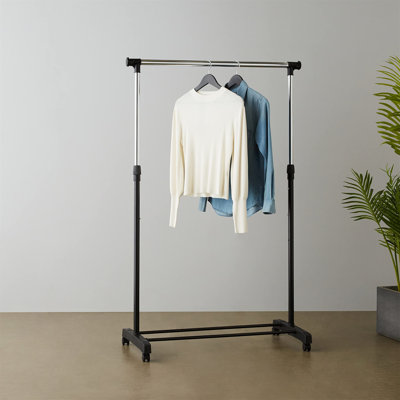 Galien Adjustable Rolling Clothing Rack
