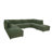 Gewimhurst Corduroy Upholstered Modular Sectional-2092498908