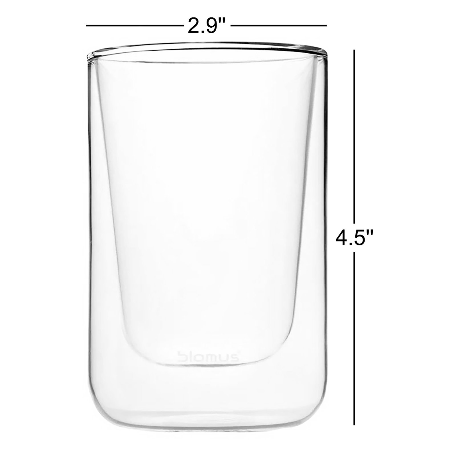 Nero Insulated Drinking Glass
