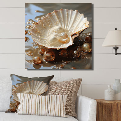 " Beige Clam Pearl Essence "