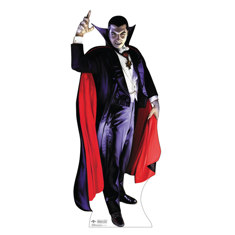 Dracula taille réelle carton debout