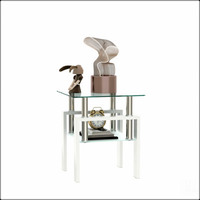 Round Coffee Table with Manufactured Wood Table Top