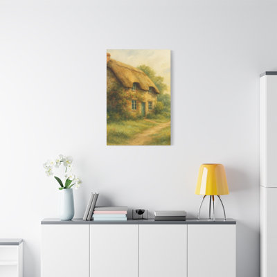 Aaroon Single Picture Frame Print on Canvas