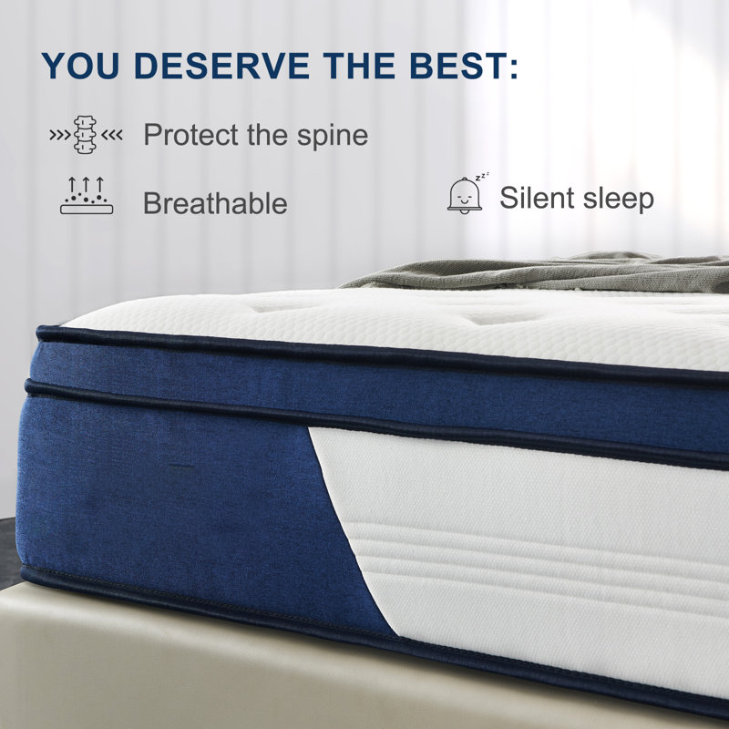 Wetumka 10'' Medium Mattress, King
