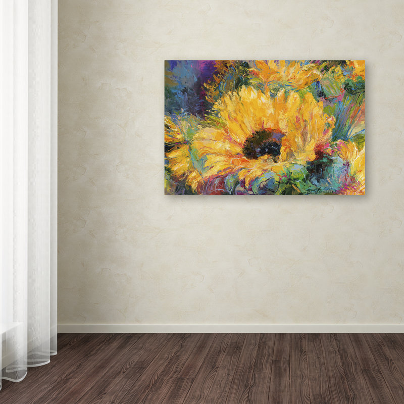 Framed Wall Art - Richard Wallich ‘Sailboat’ Wall Decor with Matted Frame - Living Room, Kitchen, and Bathroom Art - 18X19
