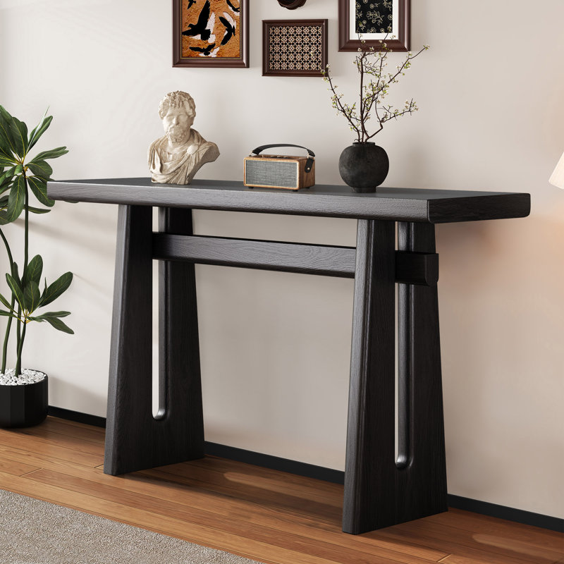 Console 59,25 po Almeta, Noir