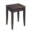 Table de bout - Finition café