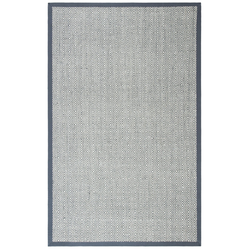 Tapis géométrique en sisal Freels, Rectangle 4 pi x 6 pi
