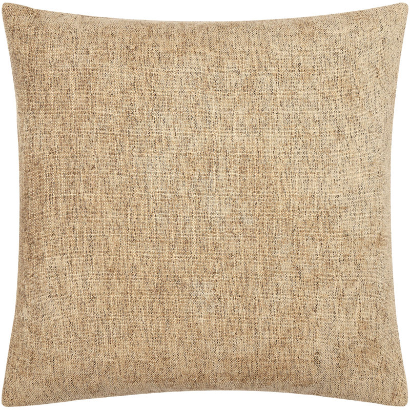 Puako Accent Pillow, H 18 po x l 18 po, Beige, Sans insert de coussin
